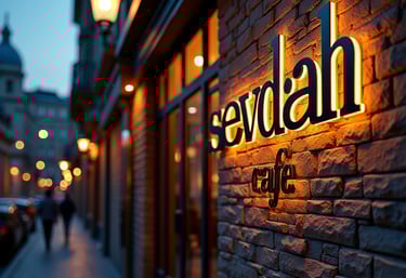 Primjer Svjetleće/sjajne reklame