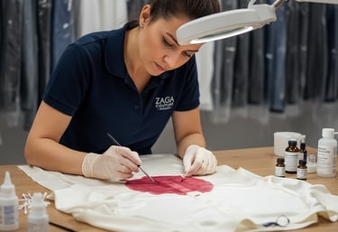 Détachage expert des taches de vetements