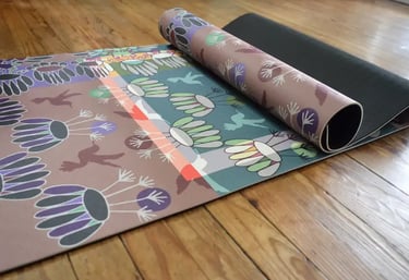 χαλάκια γυμναστηρίου γιόγκα  με εκτύπωση