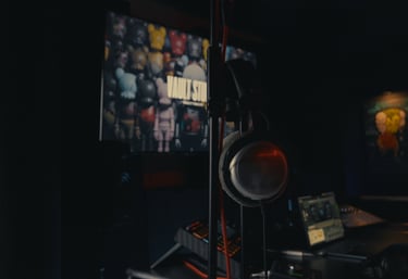 Vocal recording booth for artists near Ramstein Air Base Germany