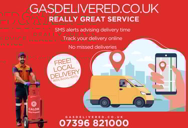 Really great Calor Gas delivery service from GasDelivered