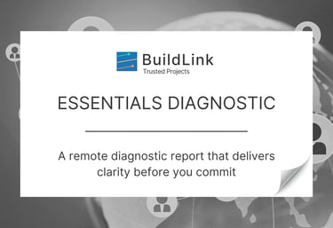 BuildWell pricing for project diagnostic, blueprint, and upgrades