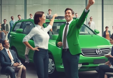 A hand holding a bright pink card with the word 'COOPERATION' printed in bold black letters. The card includes additional text, such as '(social)' and numbers '53 (77)'. The background features a light blue and gray diagonal pattern.