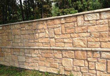 rock wall masonry in el paso, tx
