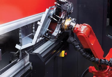 robotic press brake tending