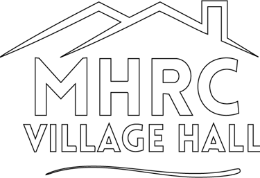 the logo for the mhrc village hall