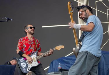Feeder, Festival, pop music