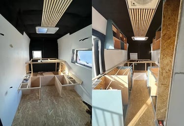 motorhome build, van conversion, camper van renovation