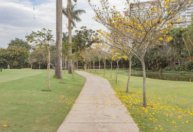 campo de golfe empreendimento alto padrão gestão ambiental