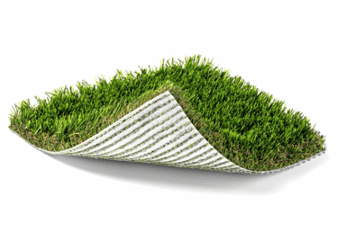 artificial turf sample showcasing the high-quality backing