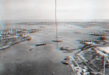3D anaglyph of Sevaspotol in 1901