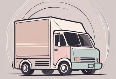 a man riding a skateboard down a street next to tall buildings