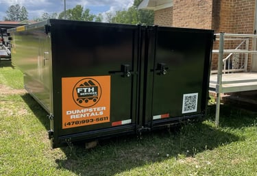 15‑yard residential dumpster in Jackson GA