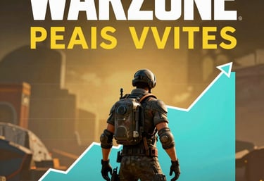 Top-down view of Warzone game map highlighting key strategic points.