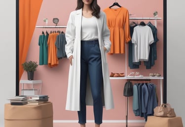 Cena de uma Live Commerce acontecendo ao vivo