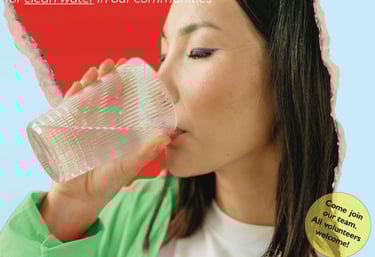 Call-to-Action Flyer Project for The Global Clean Water Initiative