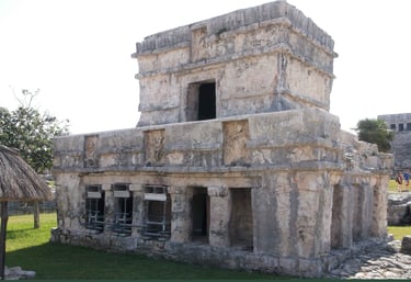 TULUM RUINS TEMPLE OF FRESCOES