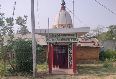santoshi mata mandir on the road sukhda