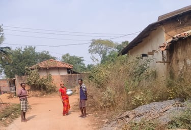 three person on the street