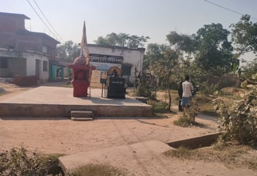 Shani dev temple in saraipali