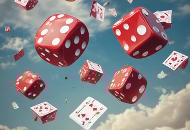 A brightly lit entrance to a casino with neon signs, including one advertising a £500 jackpot. The doors have clear signage indicating entry is restricted to those over 18. A person in a red jacket stands to the right, possibly interacting with a machine or display.