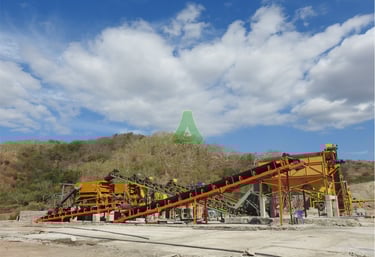 Mesin Produksi PT. Anugrah Nusantara Sejahtera - Perusahaan Tambang Batu Mangan