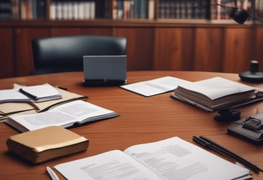 A modern building with a prominent sign that reads 'AXON Engineering & Building Company'. The structure features vertical yellow and white beams against a deep blue sky.