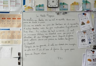 Histoire inventée lors d'une animation d'ateliers d'écriture avec Mily's Writing sur Nantes