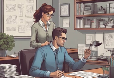 photo of white staircase