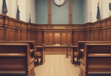 Professional consultant presenting detailed financial analysis in a modern office.