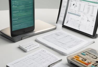 A modern finance dashboard showcasing business metrics and analytics.