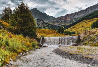 valle varaita piemonte italy