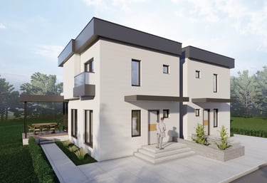 Muğla'nın Bodrum ilçesinde içerisinde at çiftliği ve müstakil evlerin bulunduğu inşaat projesi.