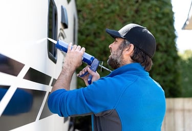 RVS AC repair Atlanta, travel trailer repair Atlanta, camper van mechanic, motorhome service Atlanta