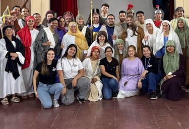 Actores Pastorales del Via Crucis Viviente