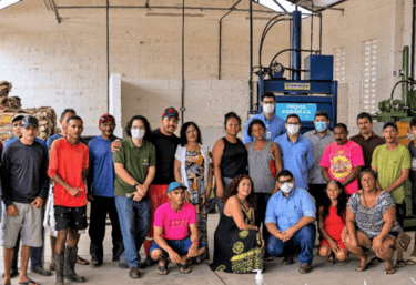 Associação Sol Nascente na Central de Triagem