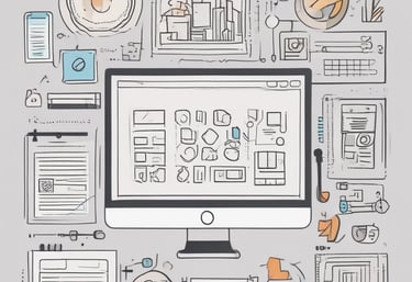 a man riding a skateboard down a street next to tall buildings