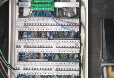 Cuadro electrico en obrador de pan