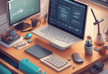 A professional workspace showcasing APK decompiling tools.