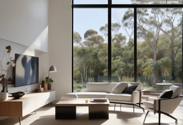 A technician repairing an aluminium sliding door with tools in a home setting.