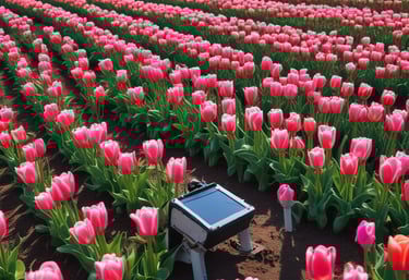 A consultant discussing sustainable farming strategies with a farmer.