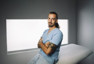 Álvaro Sastre, Especialista en suelo pélvico en consulta de fisioterapia en Toledo