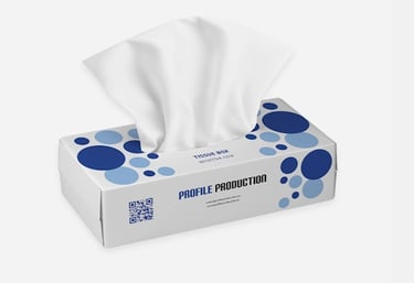 Custom Printed Tissue Boxes for Hotels, Conference Rooms & Home – Branded Packaging Solutions