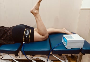 BFR training for ACL rehab At Galena