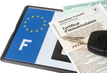 Certificat d’immatriculation française et carte grise en cours de traitement – démarches carte grise