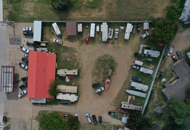 Overhead View of RV Park - Causeway Marina - Seven Points TX