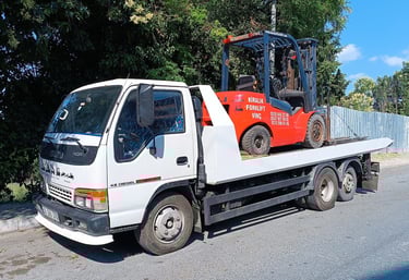 oto kurtarıcı forklift