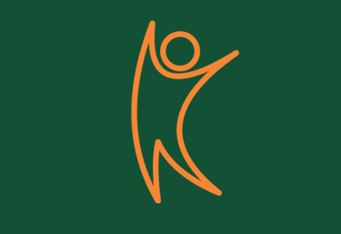 Graphic of celebrating person