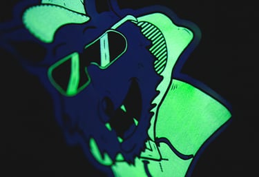 Glow in The Dark Screen Printing