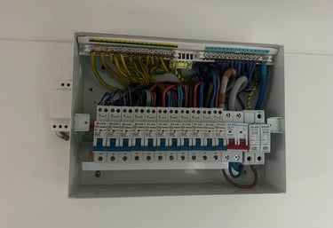 a wiring project